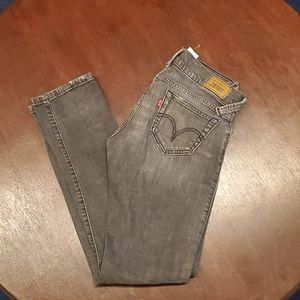 Levis 505 Slouch Skinny jeans.